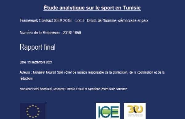 Etude Analytique sur le Sport en Tunisie